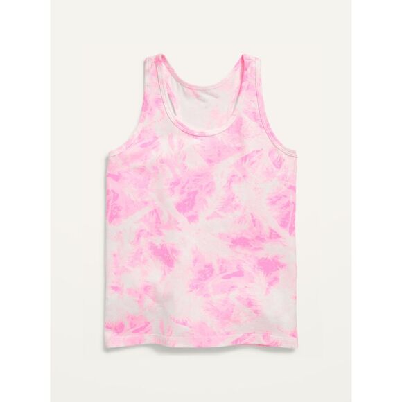 Old Navy Other - Old Navy Girls' Fitted Racerback Tank Top - Pink Edge Neon L (10-12)